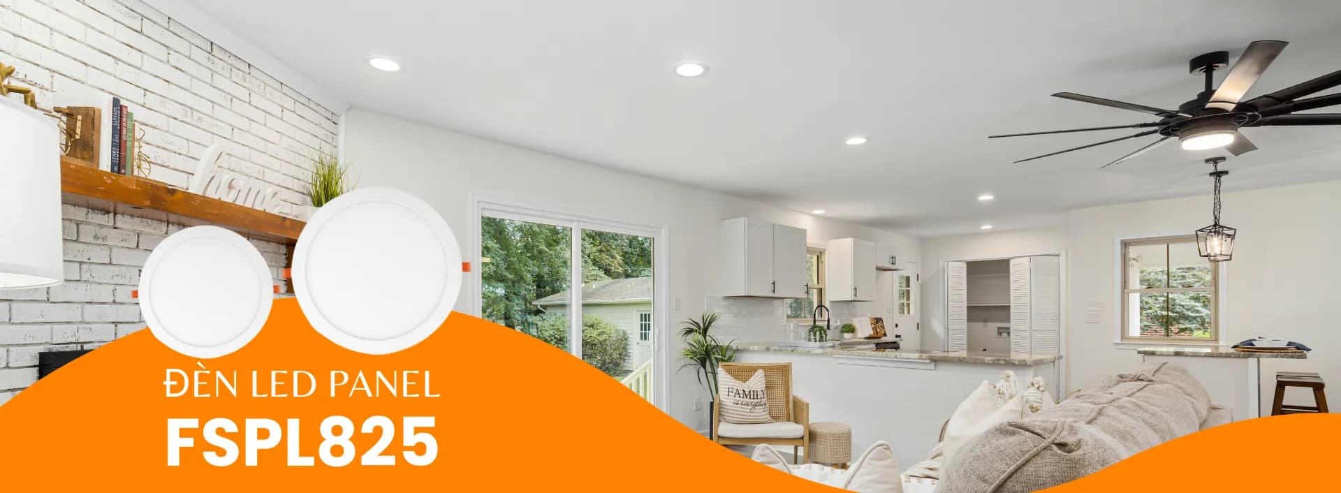 banner khóa đèn đường đèn pha