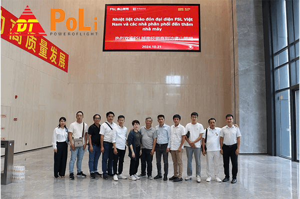Chúc mừng quý khách hàng FSL- PoLi chuyến đến thăm nhà máy tháng 10/2024